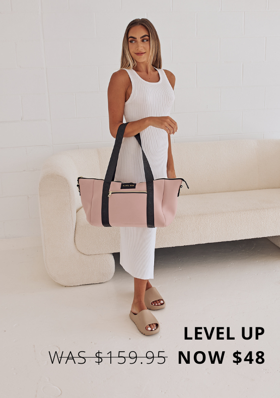 D-LUXE Leah Neoprene Bag - Grey Marle/Black / onesize in 2023